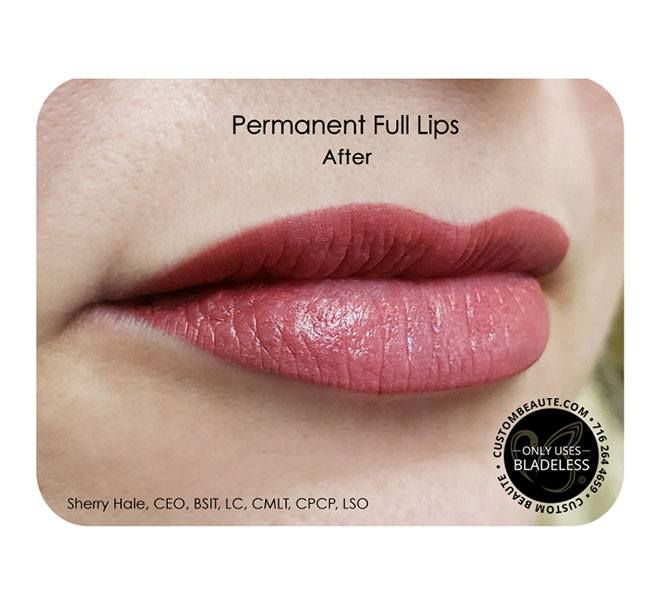 Permanent Full Lips Makeup in Amherst New York